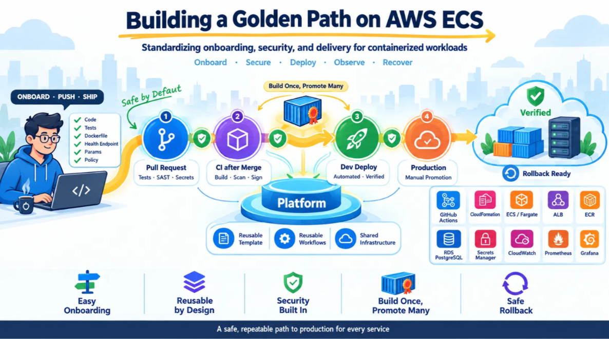 Golden Path for AWS ECS